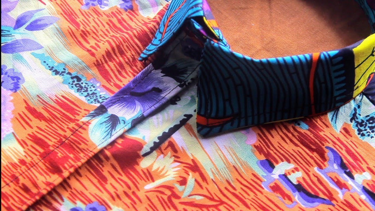 How to sew a shirt/shirt dress. part 1.