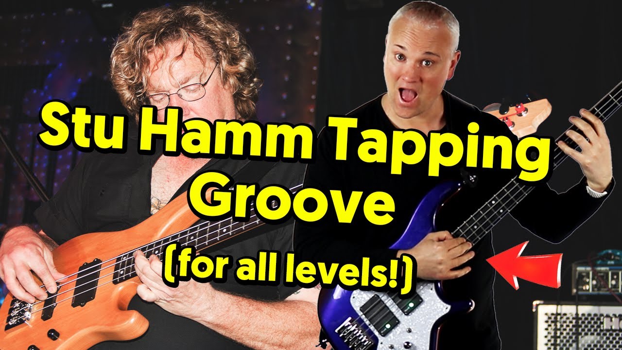 Awesome Bass Tapping Riff (for players of ANY level) – A Stu Hamm Classic!