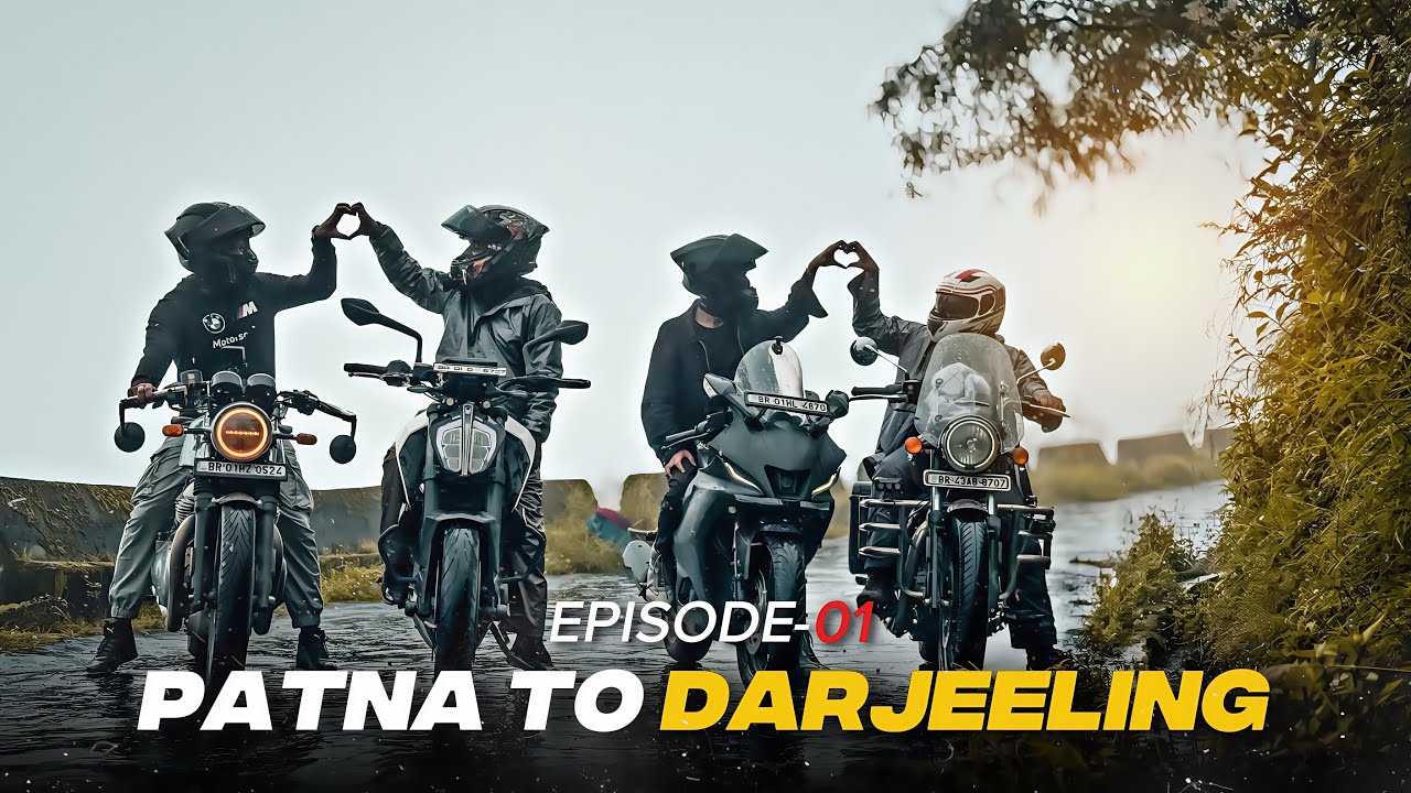 Patna To Darjeeling By Road | An Unforgettable Mountain Journey 🏍️🏔️| 