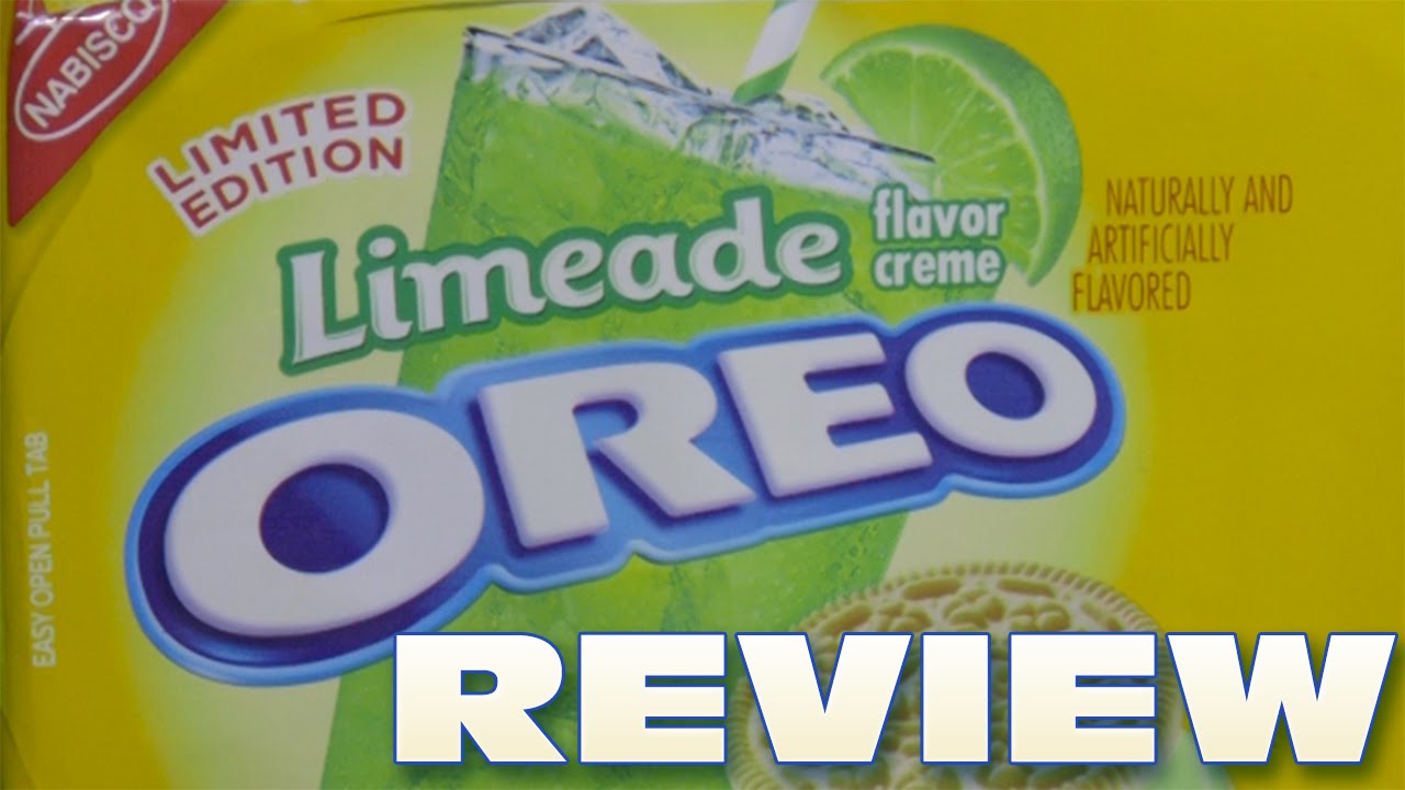 Limeade Oreo Cookie Review - Oreo Oration