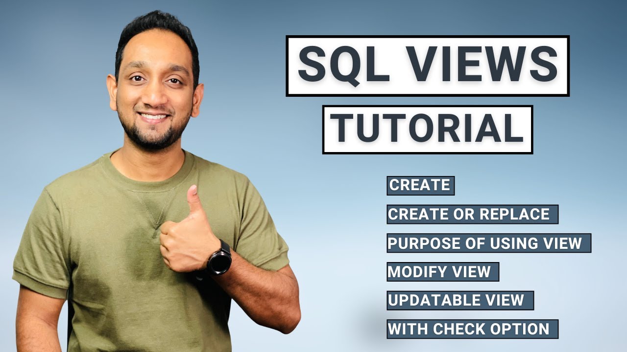 Учебное пособие по представлениям SQL | Полное руководство по представлениям в SQL