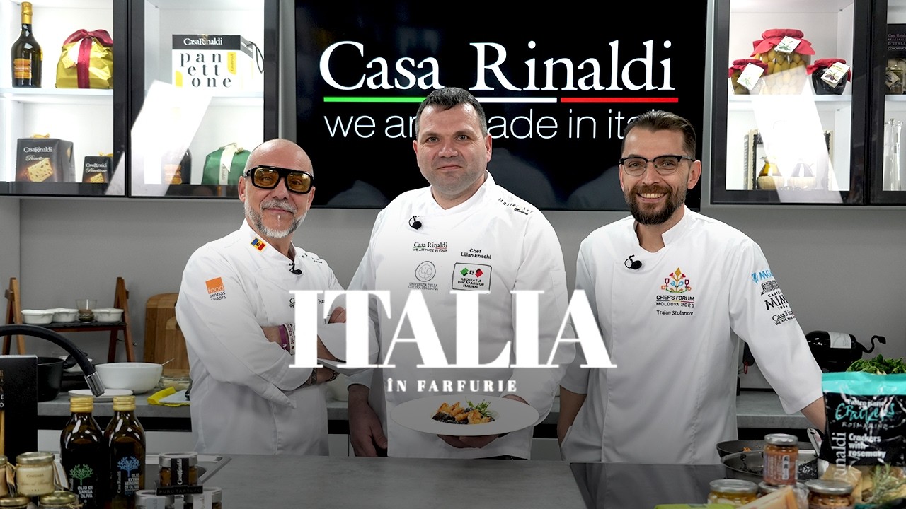 Italia în Farfurie - Penne cu cerneală de sepie by Chef Lilian Enachi