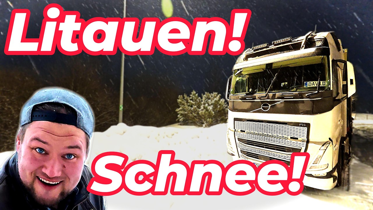 Wintereinbruch in Litauen?! Zum Glück hab ich keinen Zeitdruck!