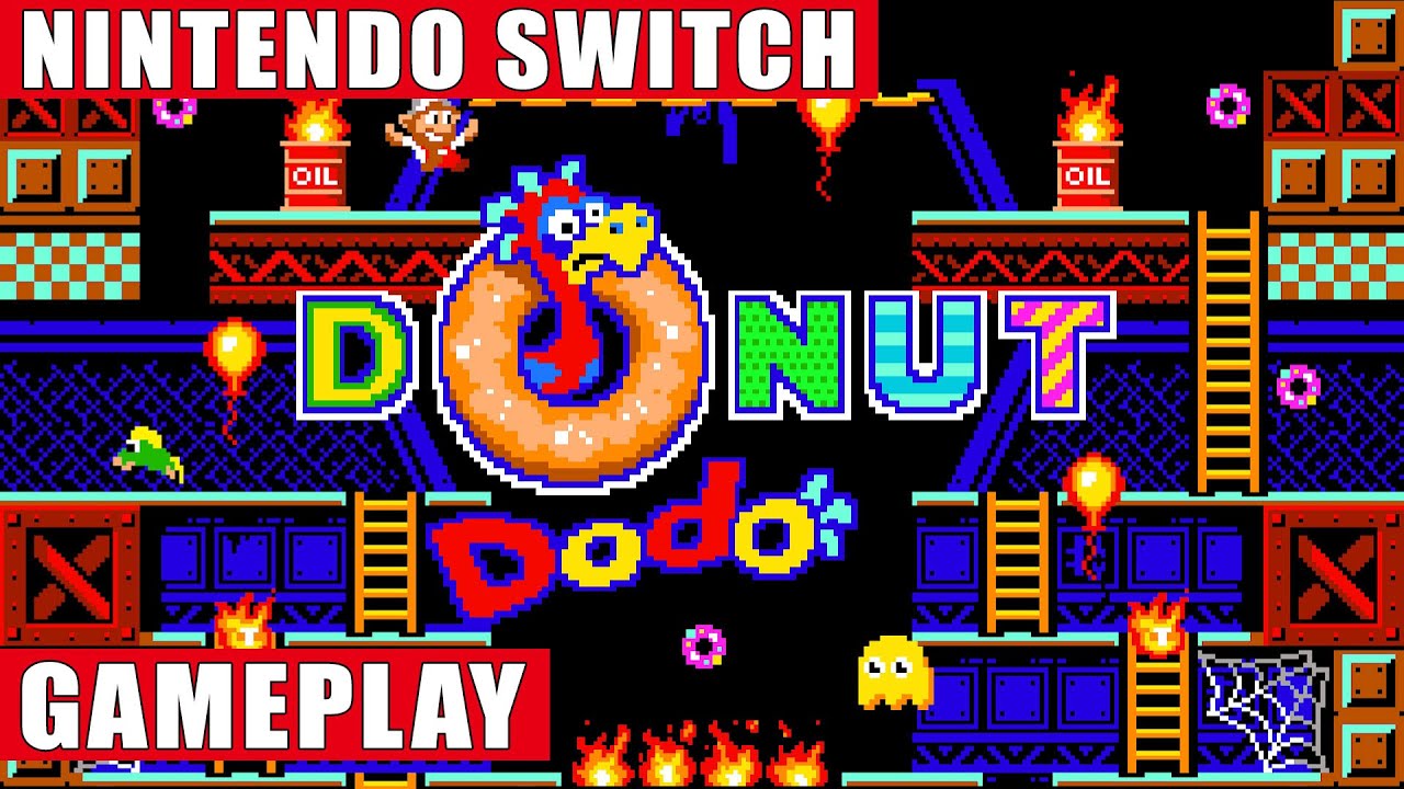 Donut Dodo Nintendo Switch Gameplay