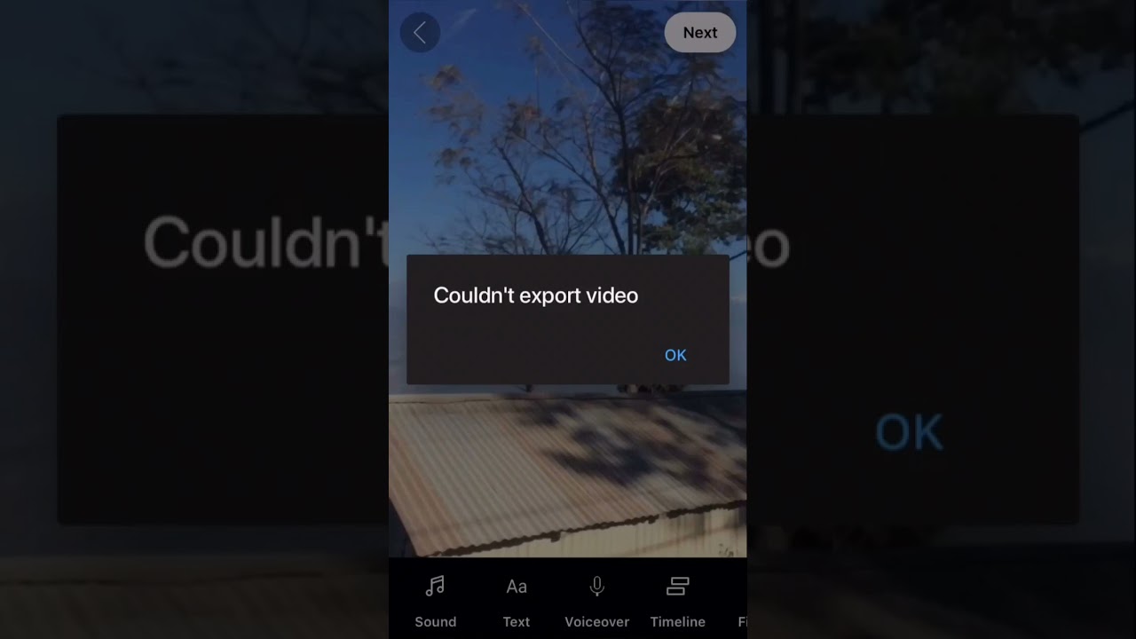 Could&rsquo;t export video | please youtube Fix it #shorts