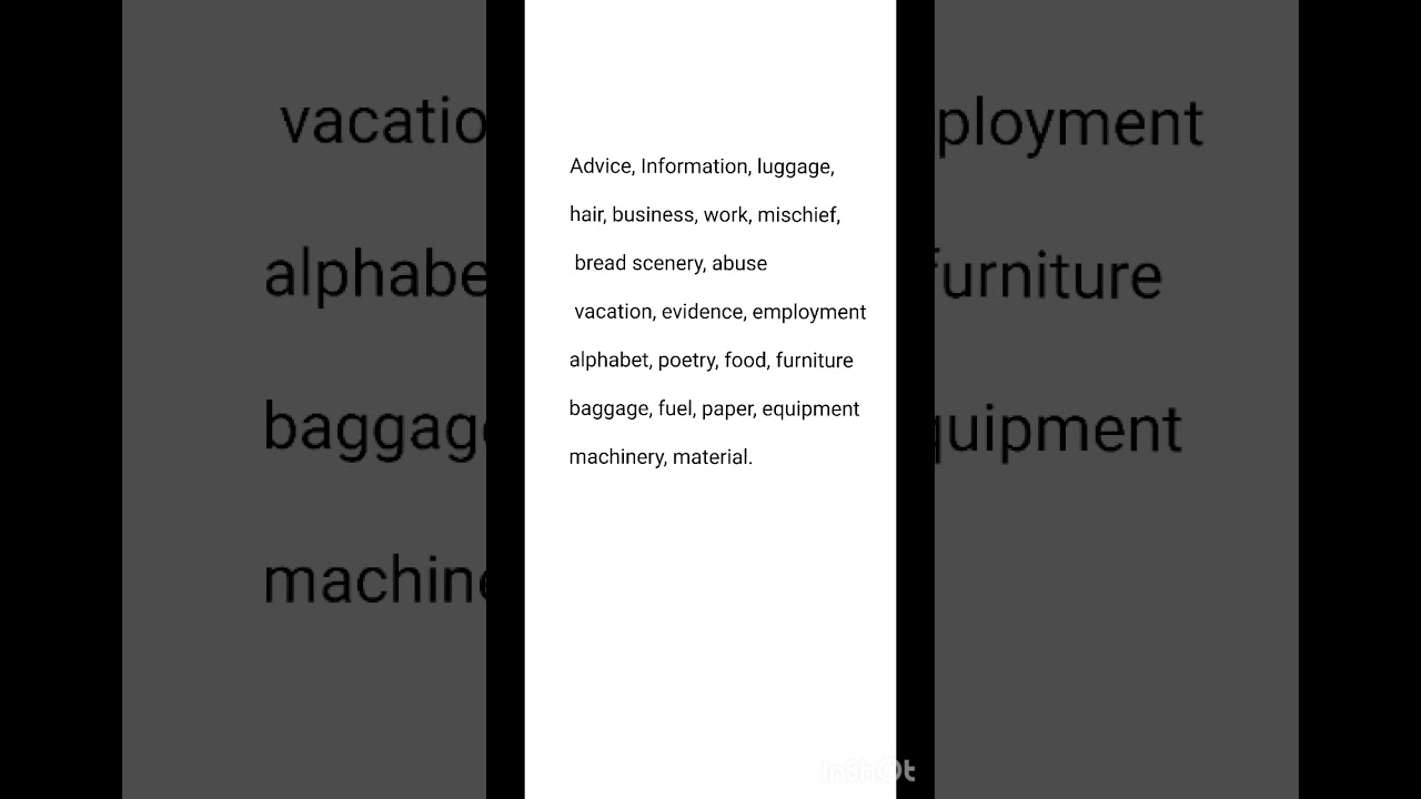 CHAPERT 1 : NOUN concept  1/10