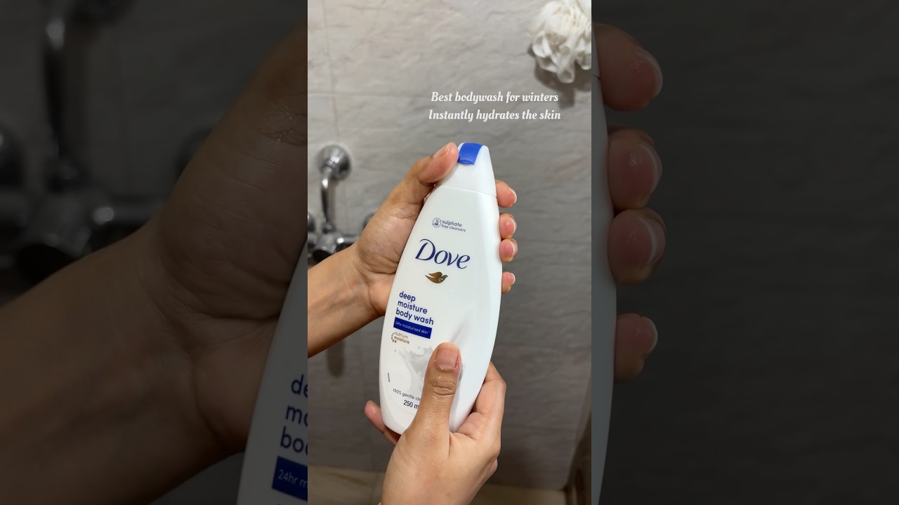 Dove deep moisture body wash #bodywash #review #dove #dovebodywash #dovelove #gentle #doveproducts