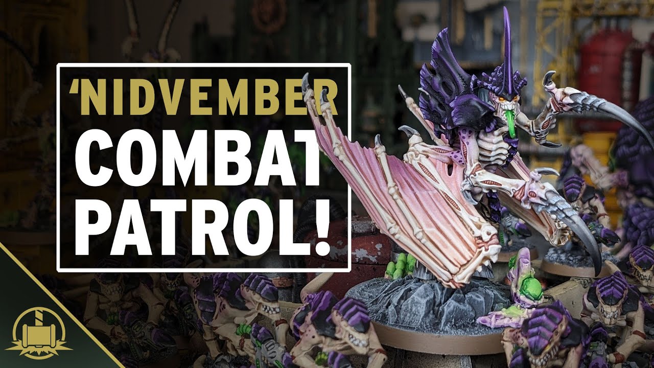 Painting a Warhammer 40K Tyranid Combat Patrol!