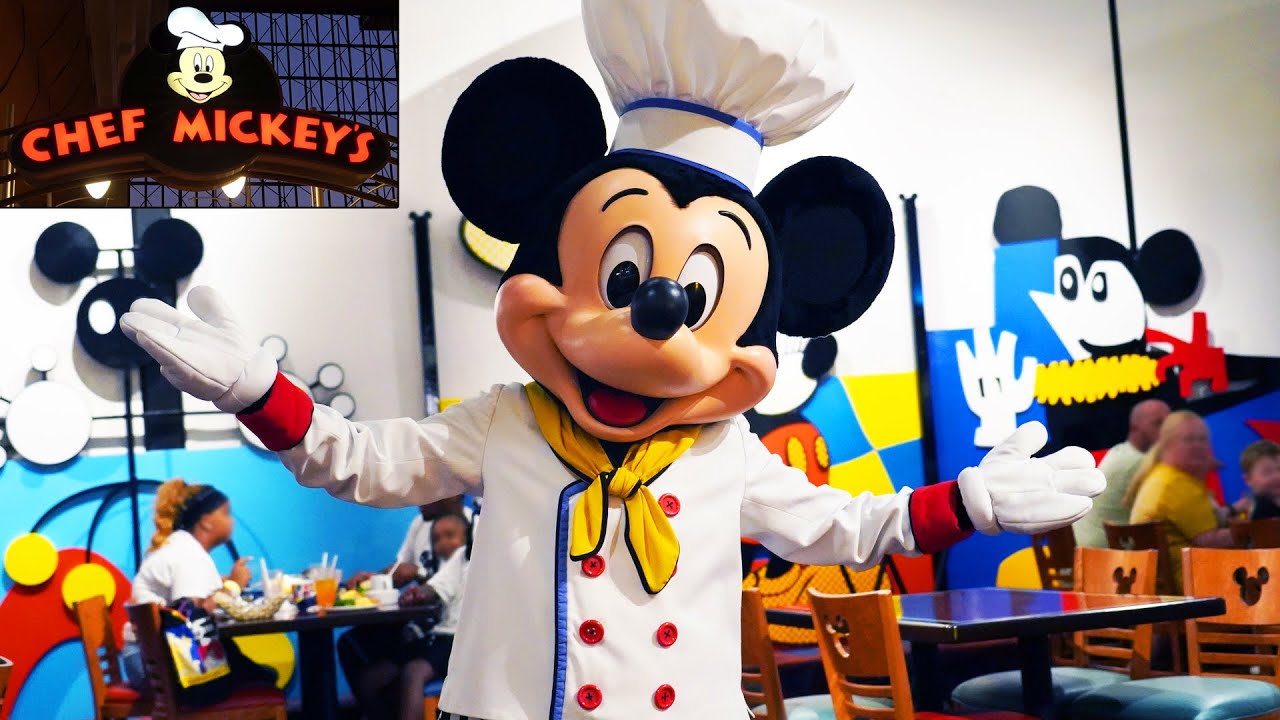 Chef Mickey's Reopened Character Dinner w/Food & Entertainment at Disney's Contemporary Resort 2021