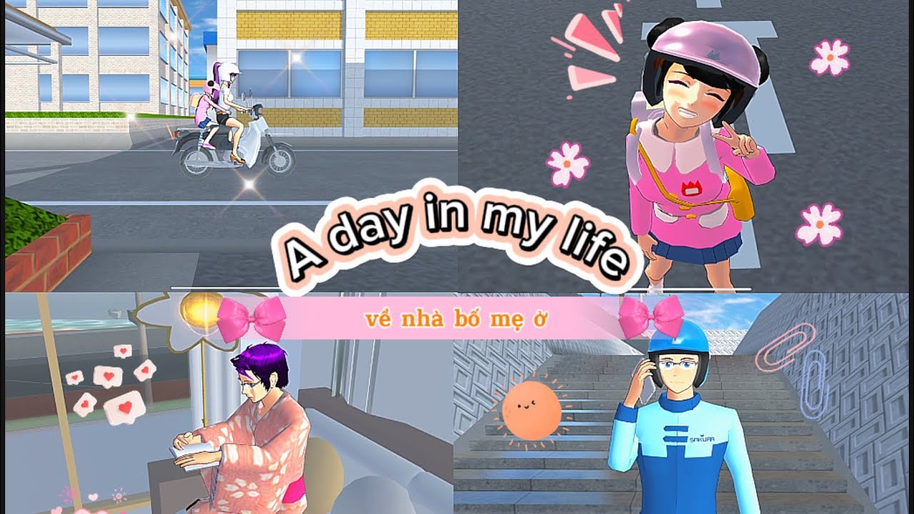 A day in my life/ về nhà bố mẹ ở