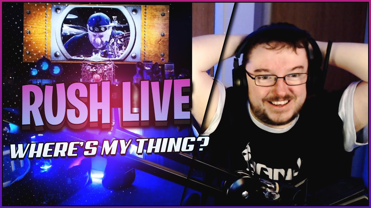 RUSH Where's My Thing? / Here It Is REACTION LIVE including Neil Peart Drum Solo