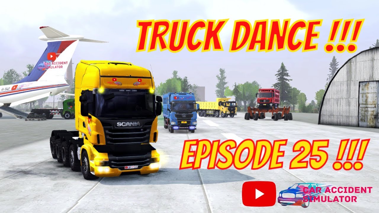 Dancing Dump Truck to the Beat! | Funny Truck Dance Compilation #25
