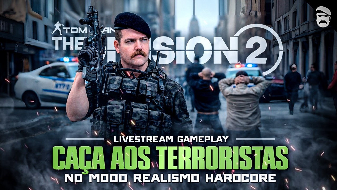 CAÇANDO TERRORISTAS - MODO REALISMO HARDCORE, MORREU, JÁ ERA! | The Division 2