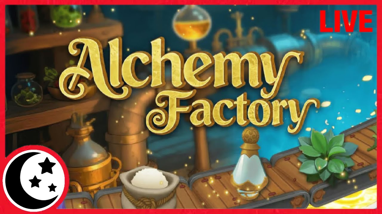 自動化工場&times;店舗経営の錬金術お薬屋さん始めます #1 【Alchemy Factory : アルケミーファクトリー PC 実況 攻略】