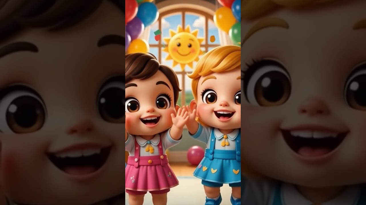 Happy Birthday Song for Kids 🎂 | 3D Cartoon Birthday Song Hindi | Kids Rhymes 