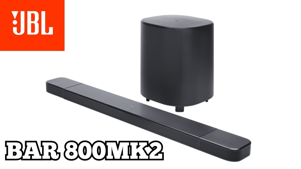 JBL BAR 800MK2 7.1 Channel Dolby Atmos Soundbar (2025)