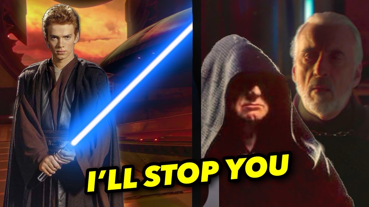 What If Anakin Skywalker CAUGHT Palpatine Meeting With Dooku