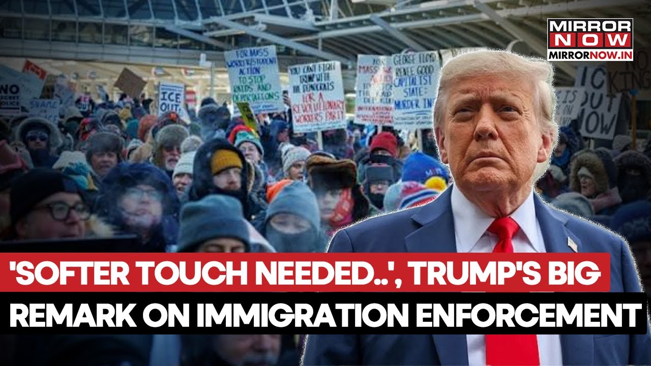 Trump Suggests 'Softer Touch' Needed On Immigration Enforcement | What Did He Say?  US News