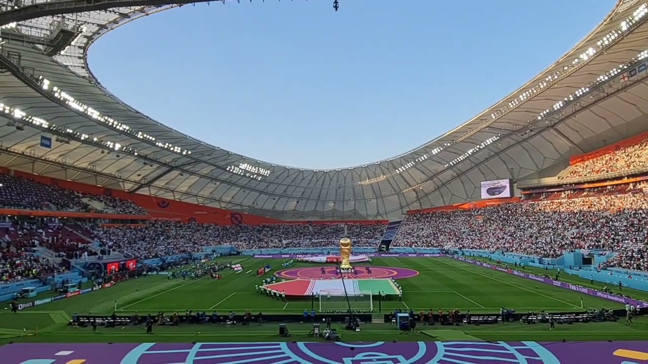 England vs Iran - Pregame ceremony - Qatar World Cup 2022 - 21 November 2022