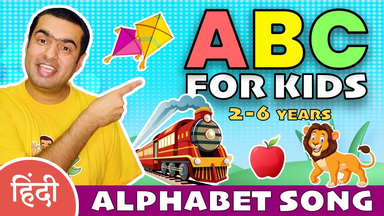 ABC Song + A to Z Vocabulary for Kids | Learn Alphabets with Objects | Rupi and Dino | Hindi