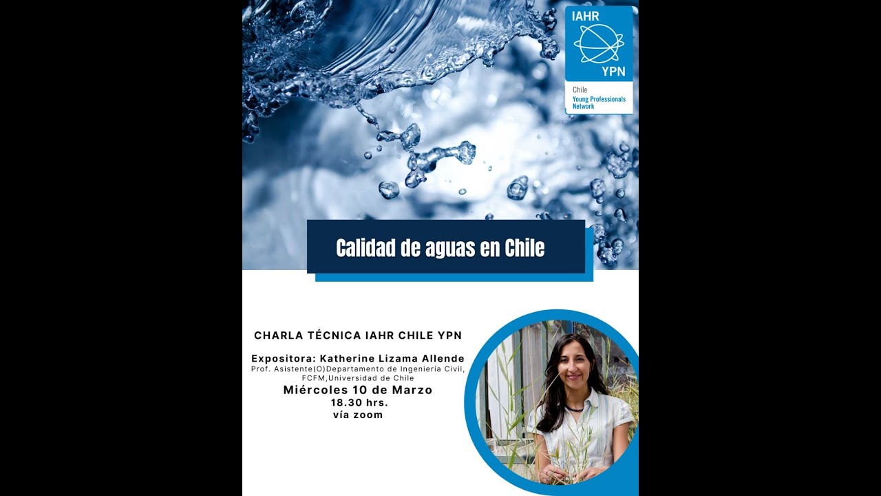 Charla: Calidad de aguas en Chile