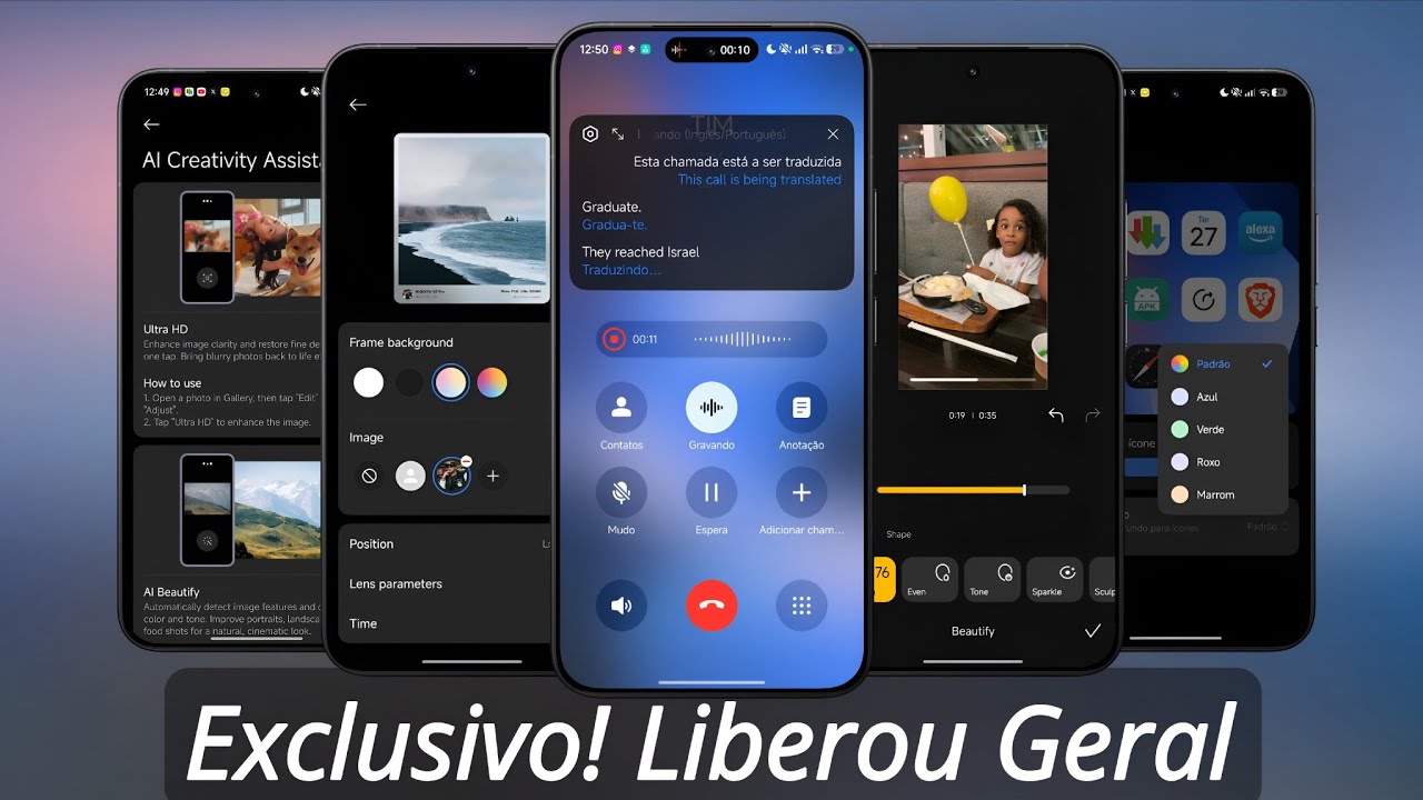 Exclusivo! Xiaomi Libera Novos Apps da HOS 3 - Isso É Tudo que Seu Xiaomi - Instale Agora 