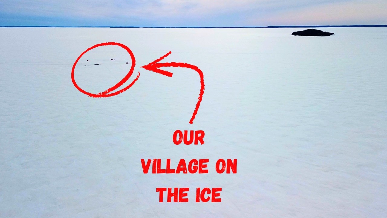 The Road Trip PT.3 - Lake Nipigon Ice Camping For Lake Trout