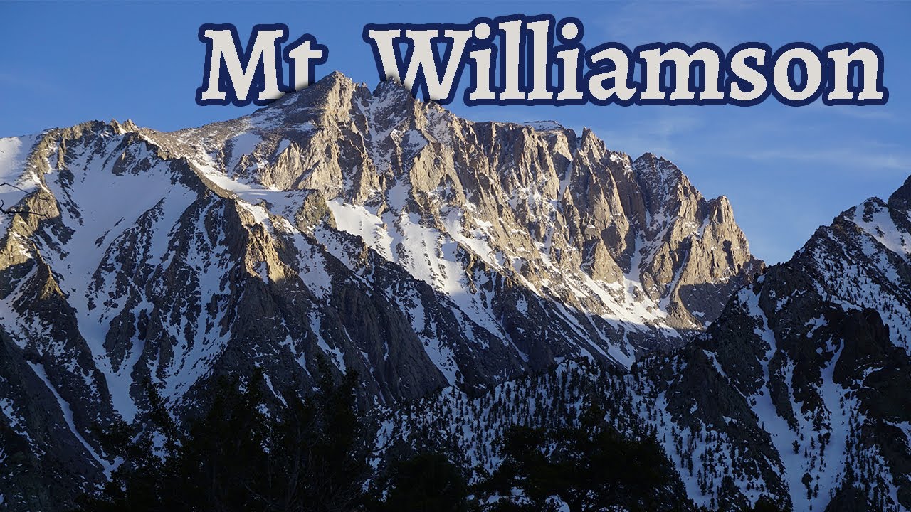 Eastern Sierra Skiing | Mt. Williamson, CA
