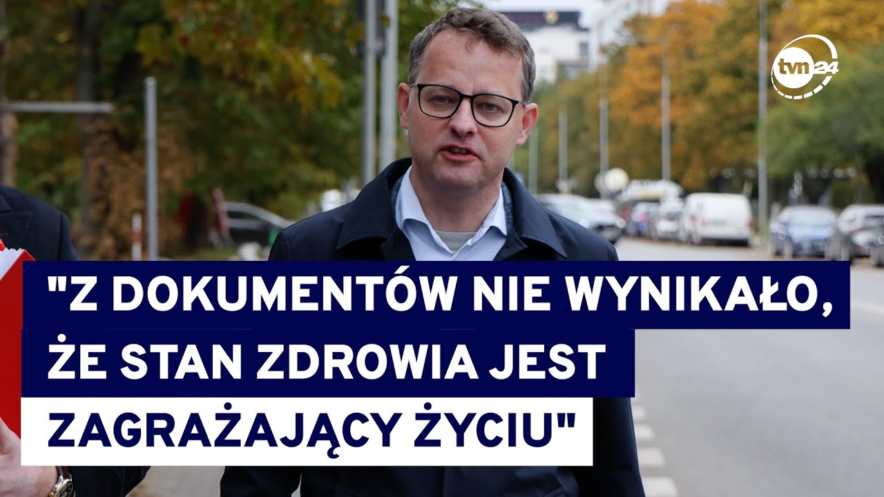 Prokurator o Romanowskim: prawo pozwala na osadzenie osoby aresztowanej w zakładzie leczniczym