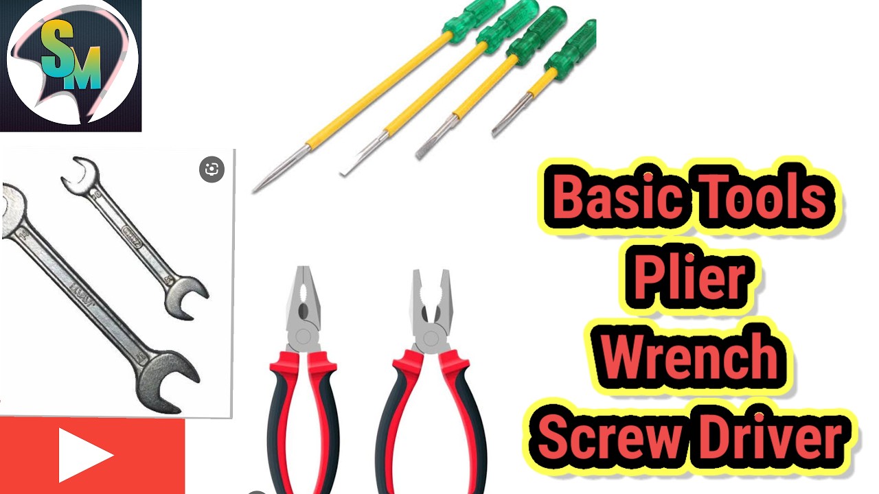 Basic tools I Basic tools guide I Basic tool kit I Easy tools I  ⁨@Swamithemaster