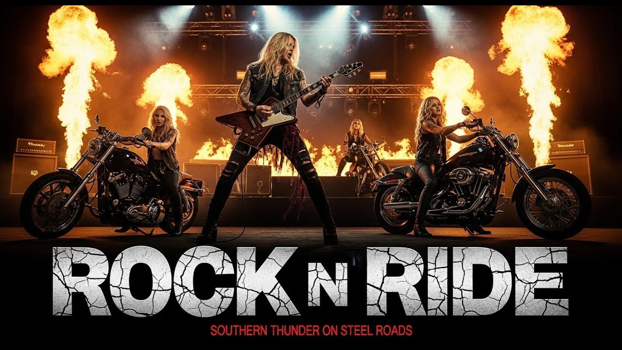 Rock n roll Music 🔥 Southern Thunder on Steel Roads 🎸 Rock n Ride Album