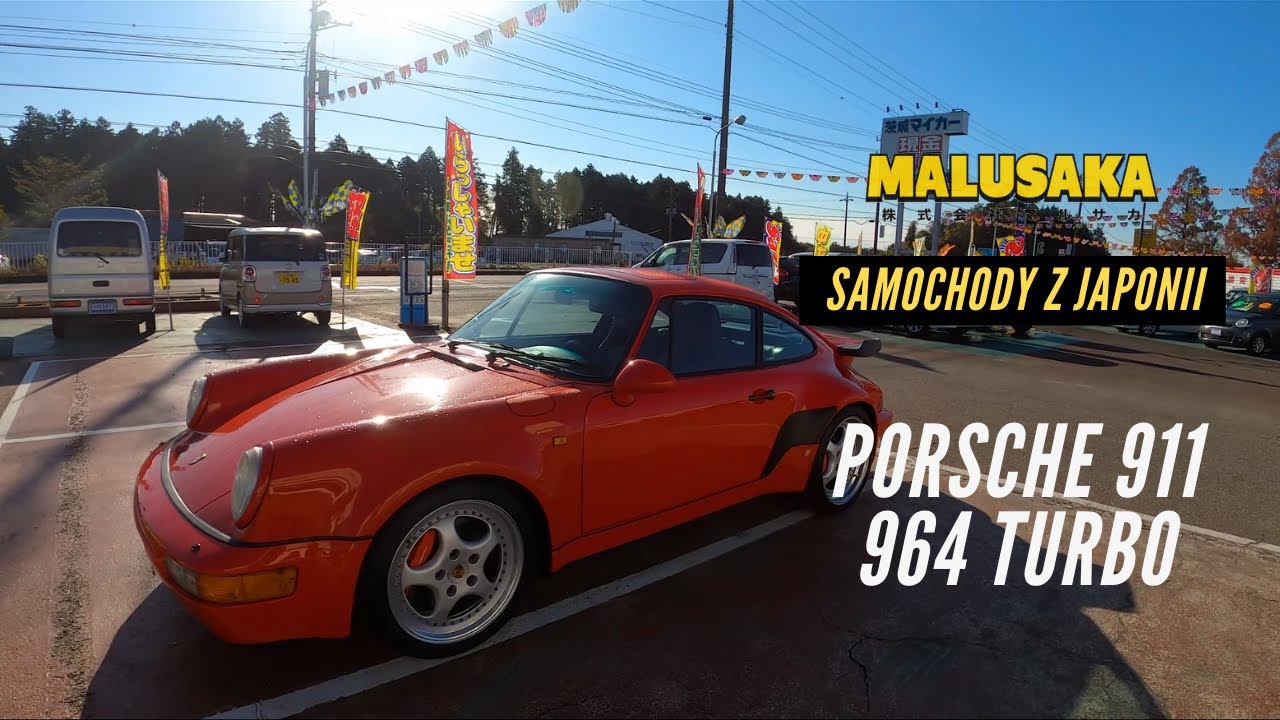 Porsche 911 964 turbo - Samochody z Japonii
