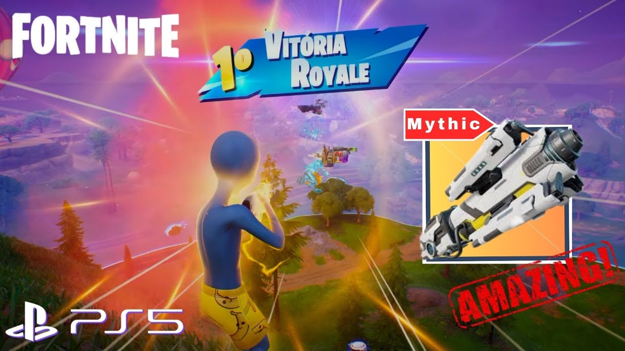 Fortnite Zero Build - skin Humano Bill - Vitoria Royale - Capitulo Sete PS5 HD 60FPS