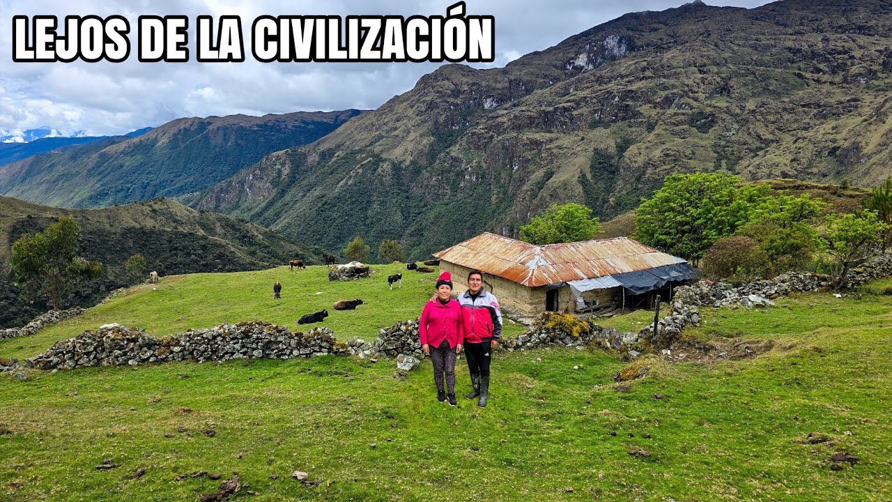 Una VIDA DURA pero FELIZ así vive una pareja lejos de la civilización 