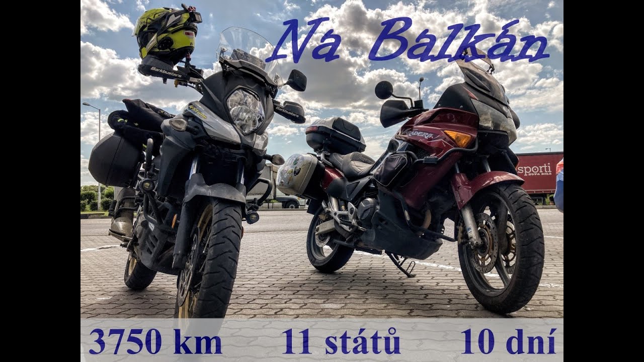 Na Balkán, moto trip