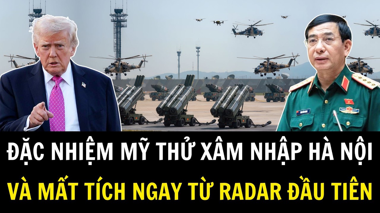 Vì Sao Đặc Nhiệm Mỹ Cũng Phải Bó Tay Trước Không Phận Dày Đặc Của Hà Nội? | Khí Tài Việt Nam