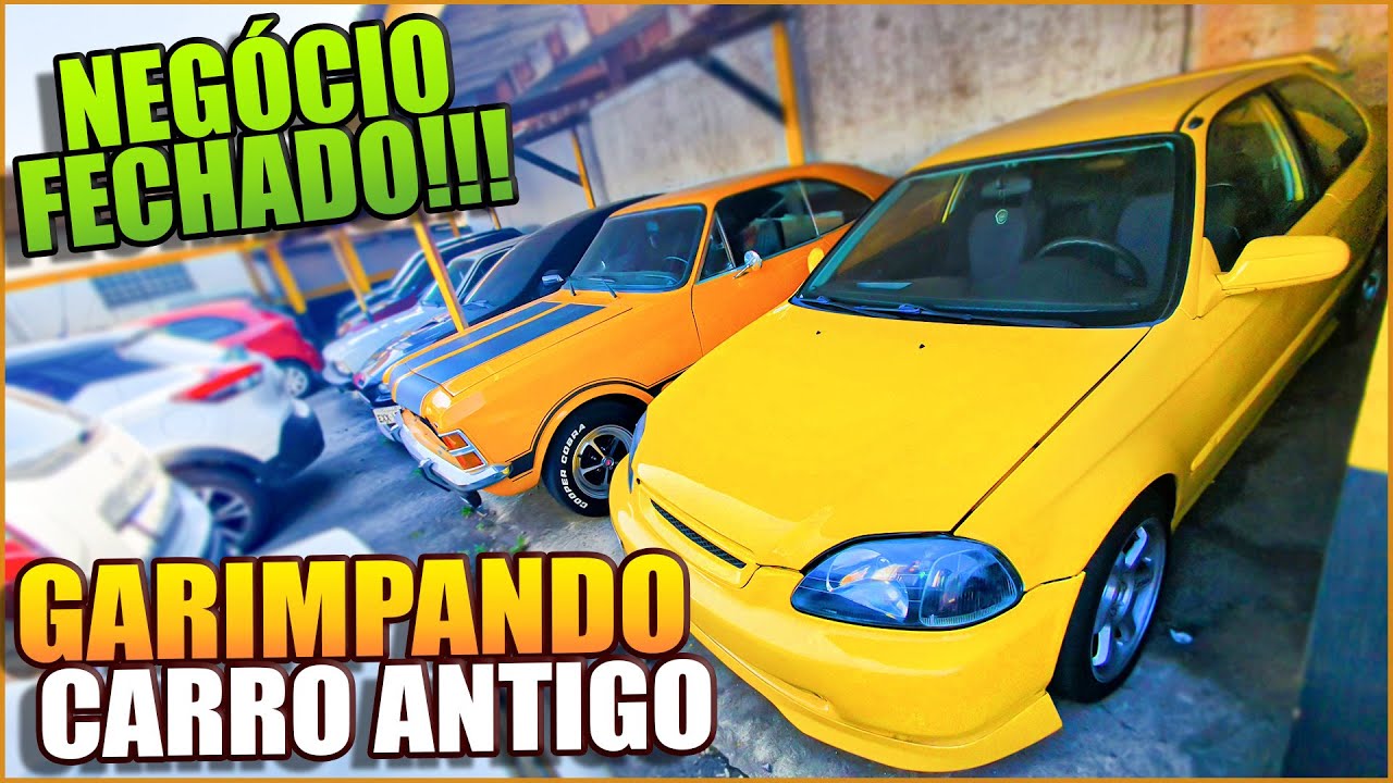 🔥 COMPREI UM CARRO ANTIGO POR 10 MIL REAIS 🤑 NOVO PROJETO! 🎉