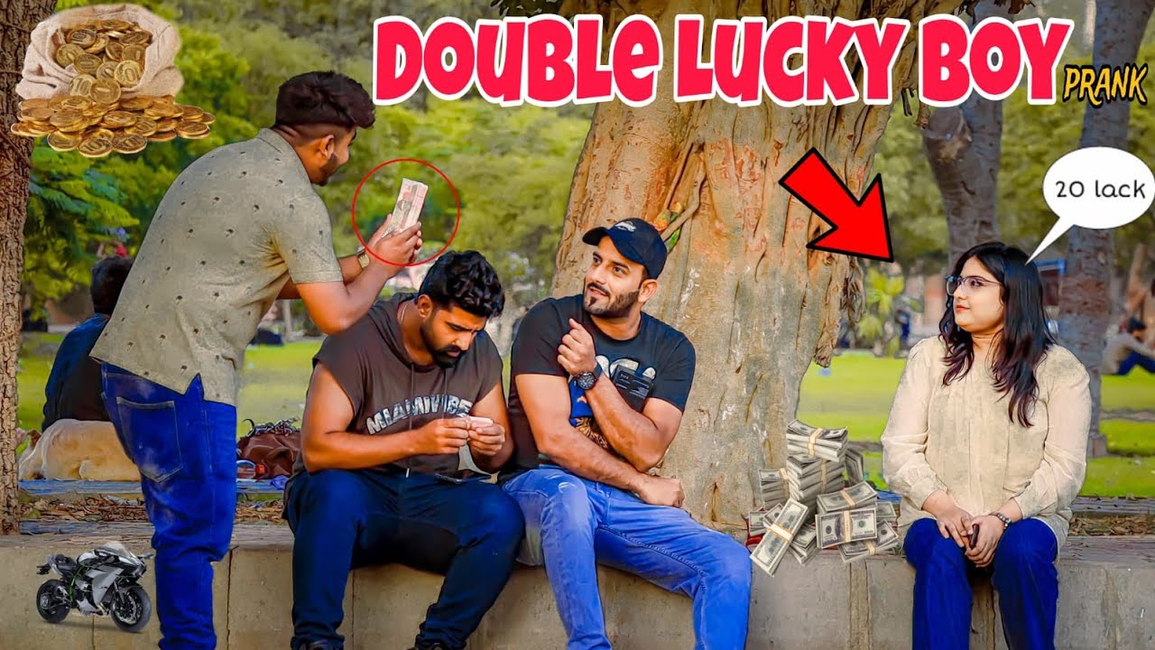 Double Lucky Boy Prank | Prank in Pakistan | Humanitarians Mini