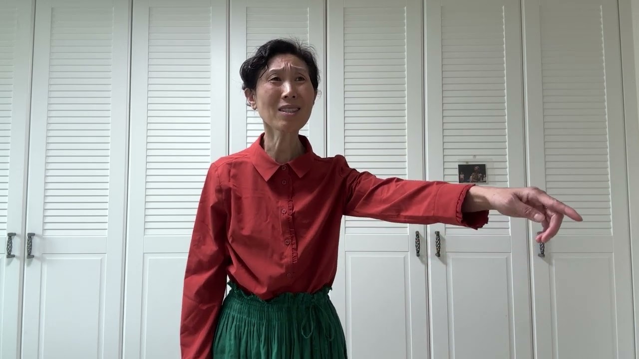 67 황정화  연기 연습, 무당