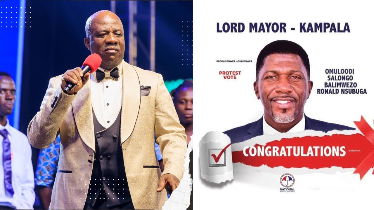 When Bishop Kiganda Prayed For Lord Mayor, Hon. Ronald Balimwezo