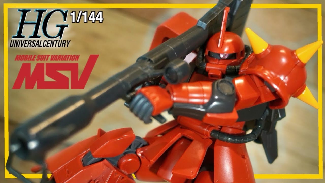 HGUC 1/144 Johnny Ridden's High Mobility Zaku II R2 review