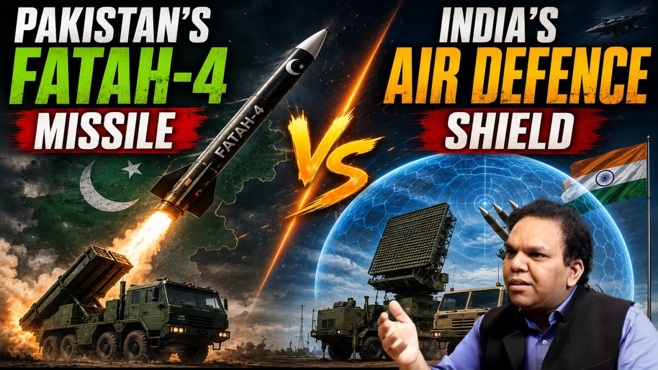 Can Pakistan&rsquo;s Fatah-4 Missile Really Strike India? | India&rsquo;s Air Defence Explained