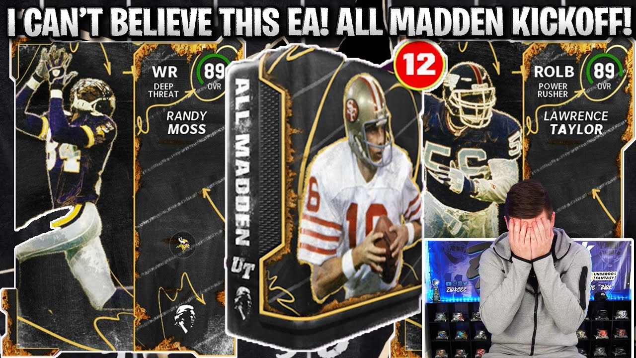 I CAN'T BELIEVE THIS EA! ALL MADDEN KICKOFF BUNDLE! 89 MOSS, LT, AND MORE! | MADDEN 23