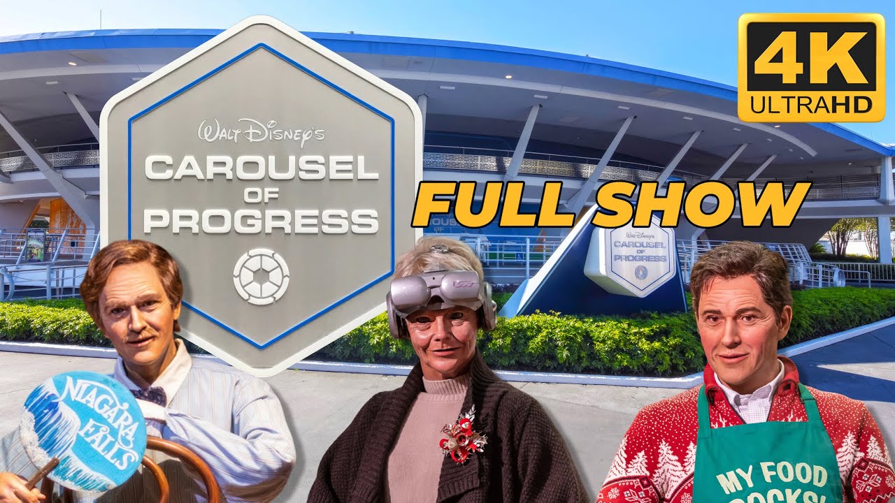 Walt Disney's Carousel Of Progress (FULL SHOW in 4K)