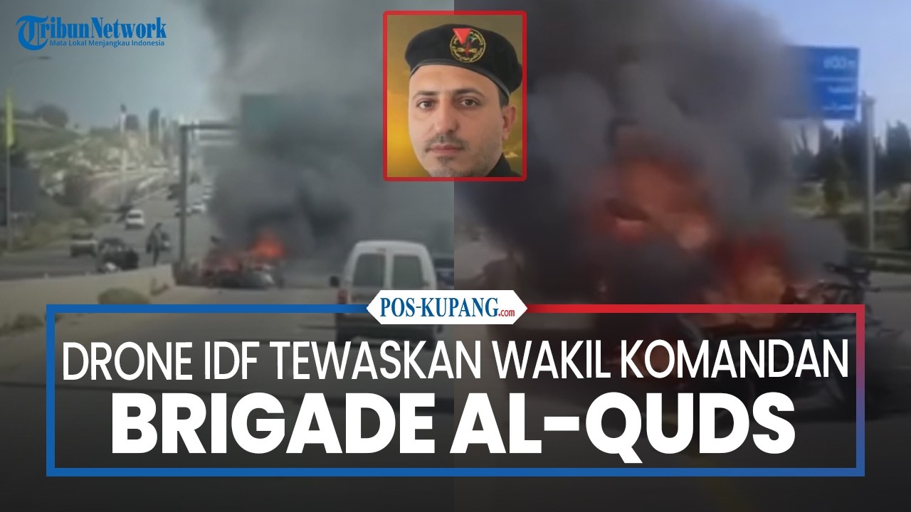 Drone IDF Tewaskan Wakil Komandan Brigade Al-Quds