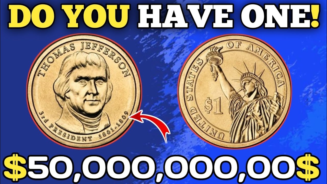 5️⃣ Rare $1 Jefferson Coin You Should Check 🔎🪙