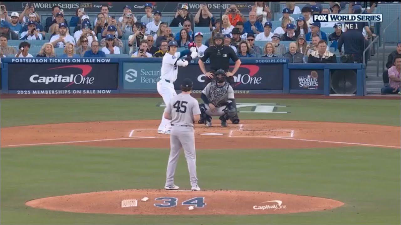 Yankees vs Dodgers World Series Game 1 | Full Game
