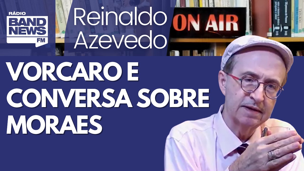 Reinaldo – Vorcaro e papo sobre Alexandre: cadê a sugestão de crime? E o escritório Barci de Moraes