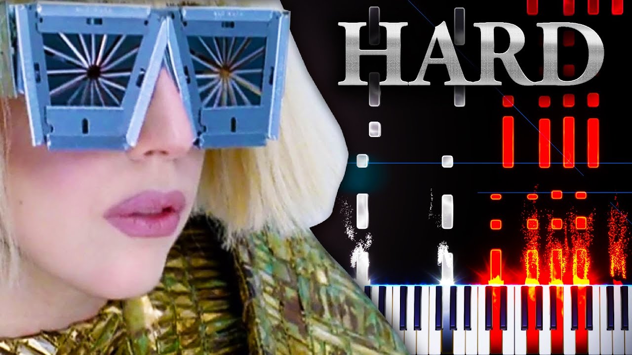 Lady Gaga - Bad Romance - Piano Tutorial