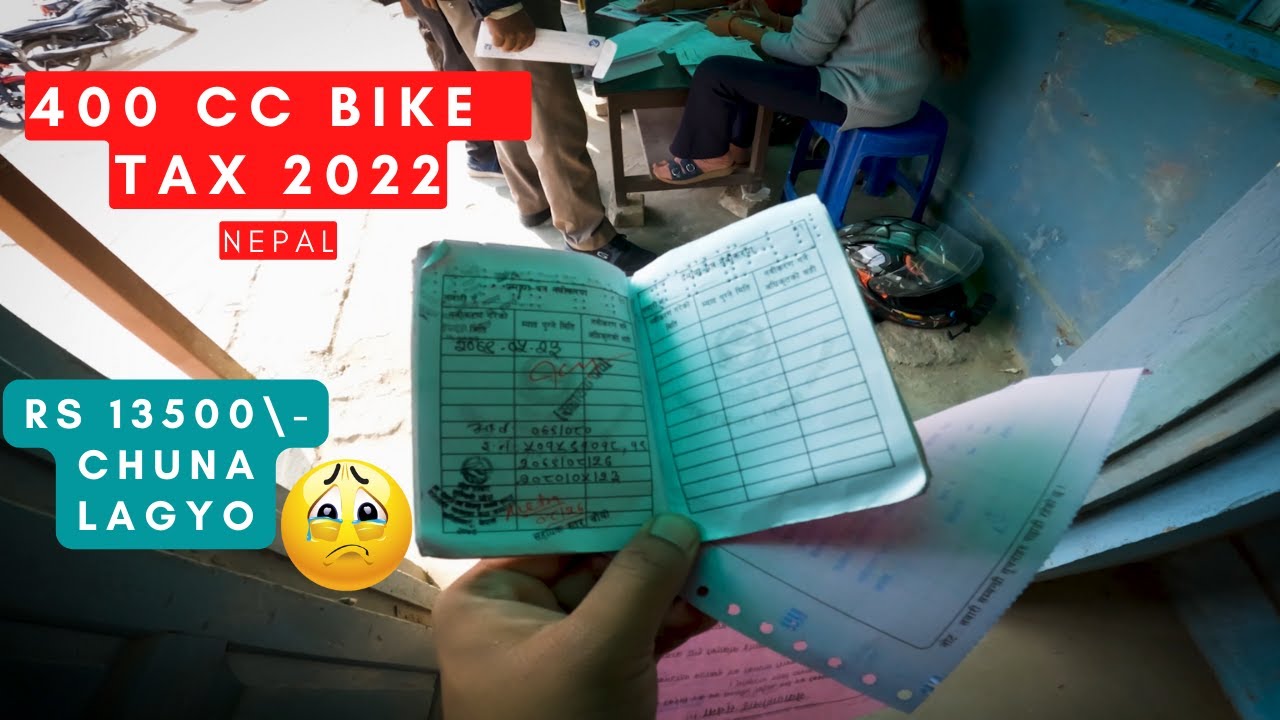400 CC MOTORCYCLE TAX RATE IN NEPAL 2023 || DOMINAR 400 ROAD TAX NEPAL